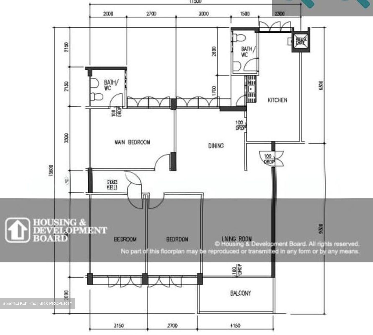 Blk 607 Eunos Rainbow (Bedok), HDB 5 Rooms #519144261